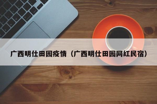 广西明仕田园疫情(广西明仕田园网红民宿)